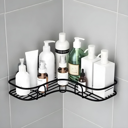 Metal Kitchen & Bathroom Corner Rack Storage Shelf