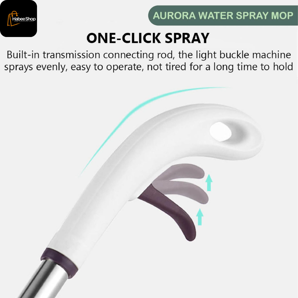 Spray Mop with Refillable Bottle and Pro-Microfiber Mop