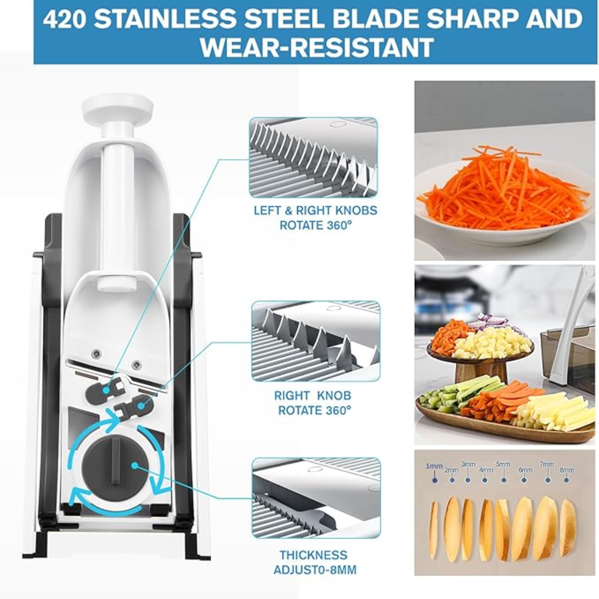 Easy Kitchen Pro Spring Slicer